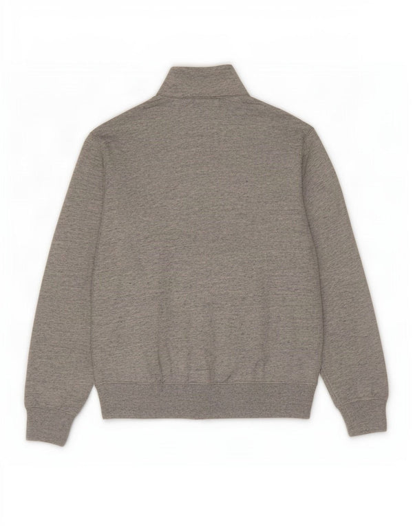 Champion Veste de Survêtement Homme Gris Moyen Moucheté Coton