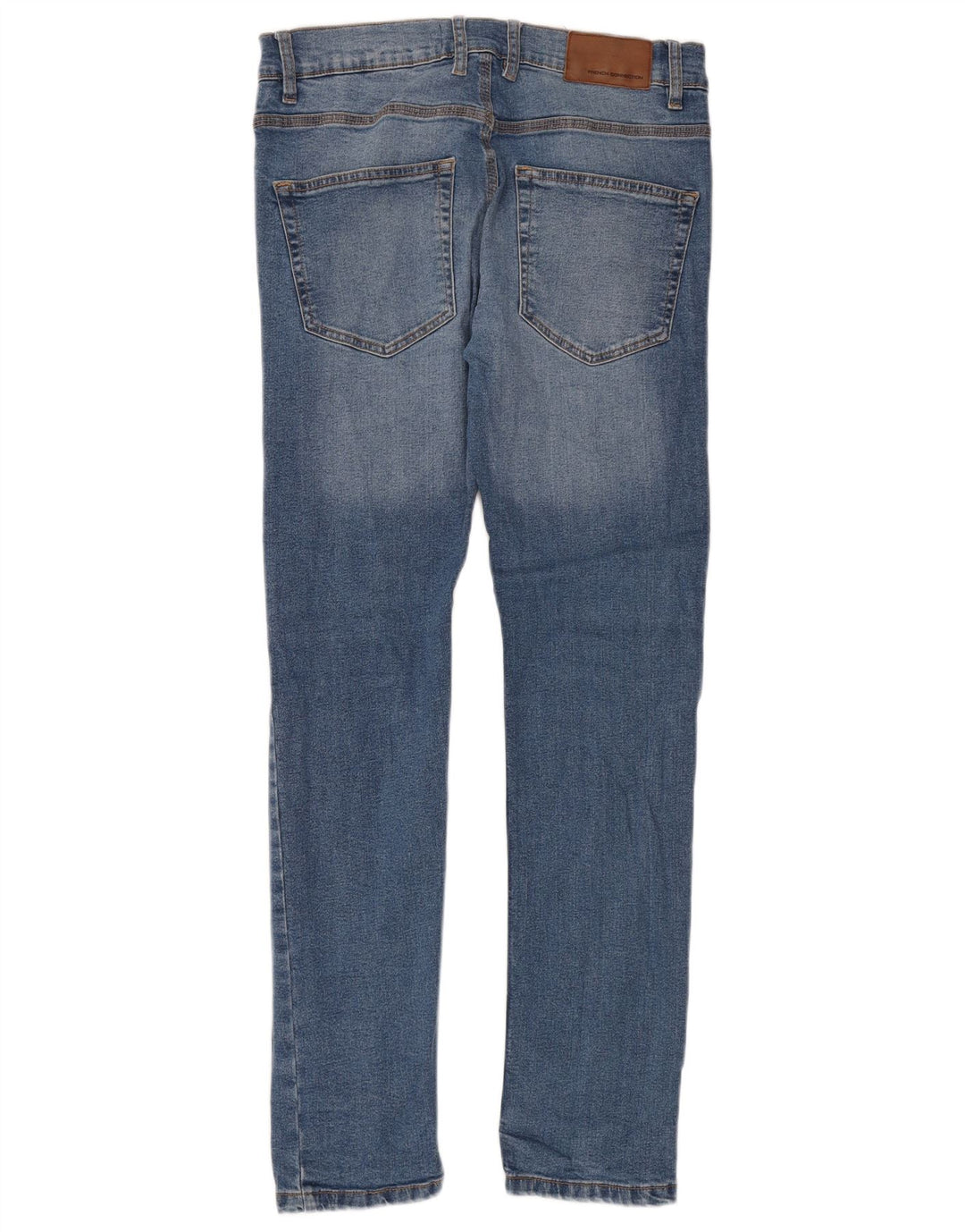 Jeans slim da uomo French Connection W32 L32 cotone blu