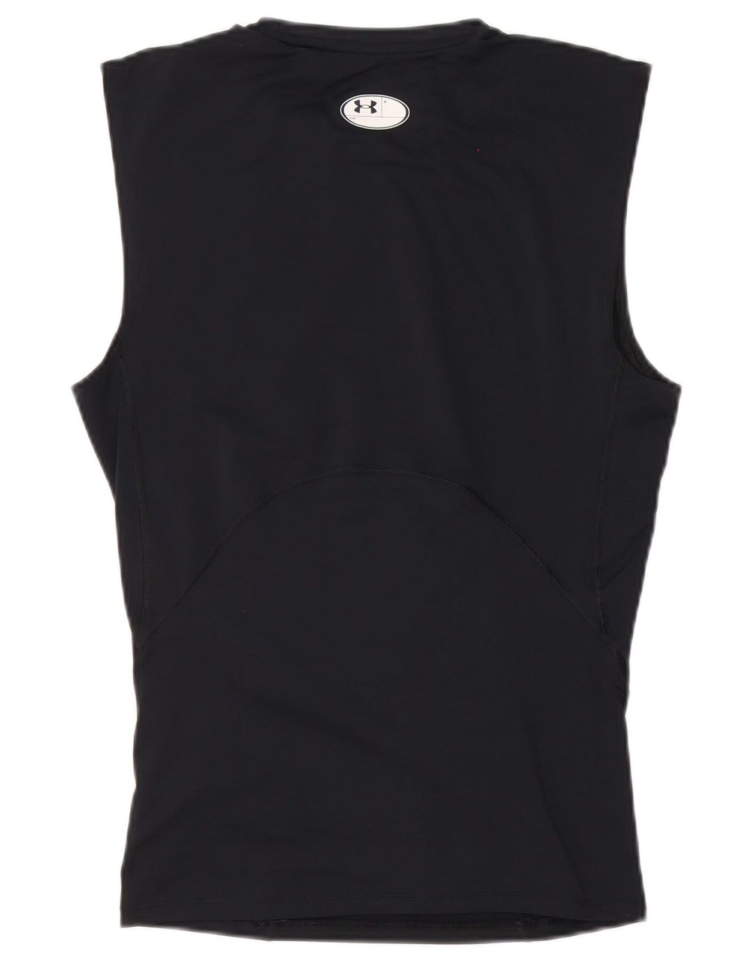 Under Armour Mens Heat Gear Vest Top Large Black Polyester