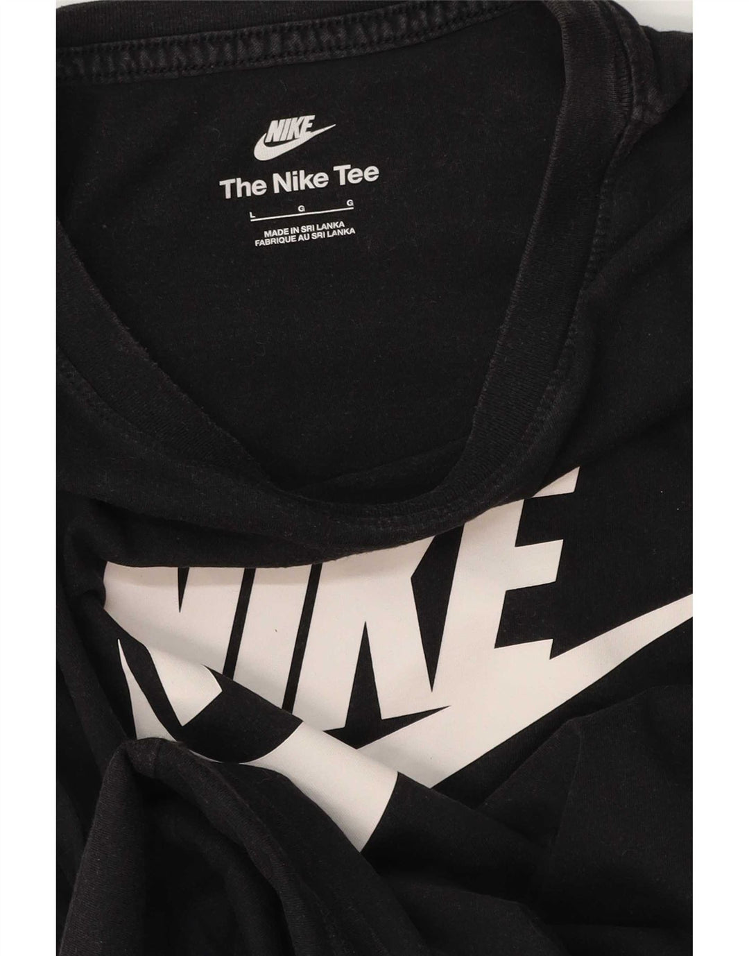 Nike Mens Graphic T-Shirt Top Large Black
