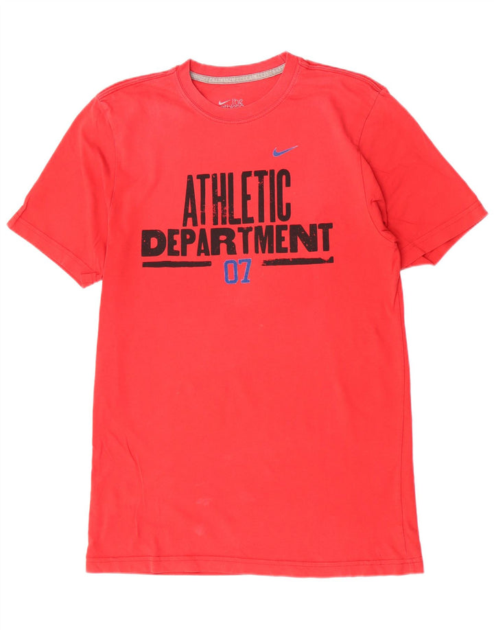Tricou grafic Nike pentru bărbați, cu croiala standard, Top Medium Red
