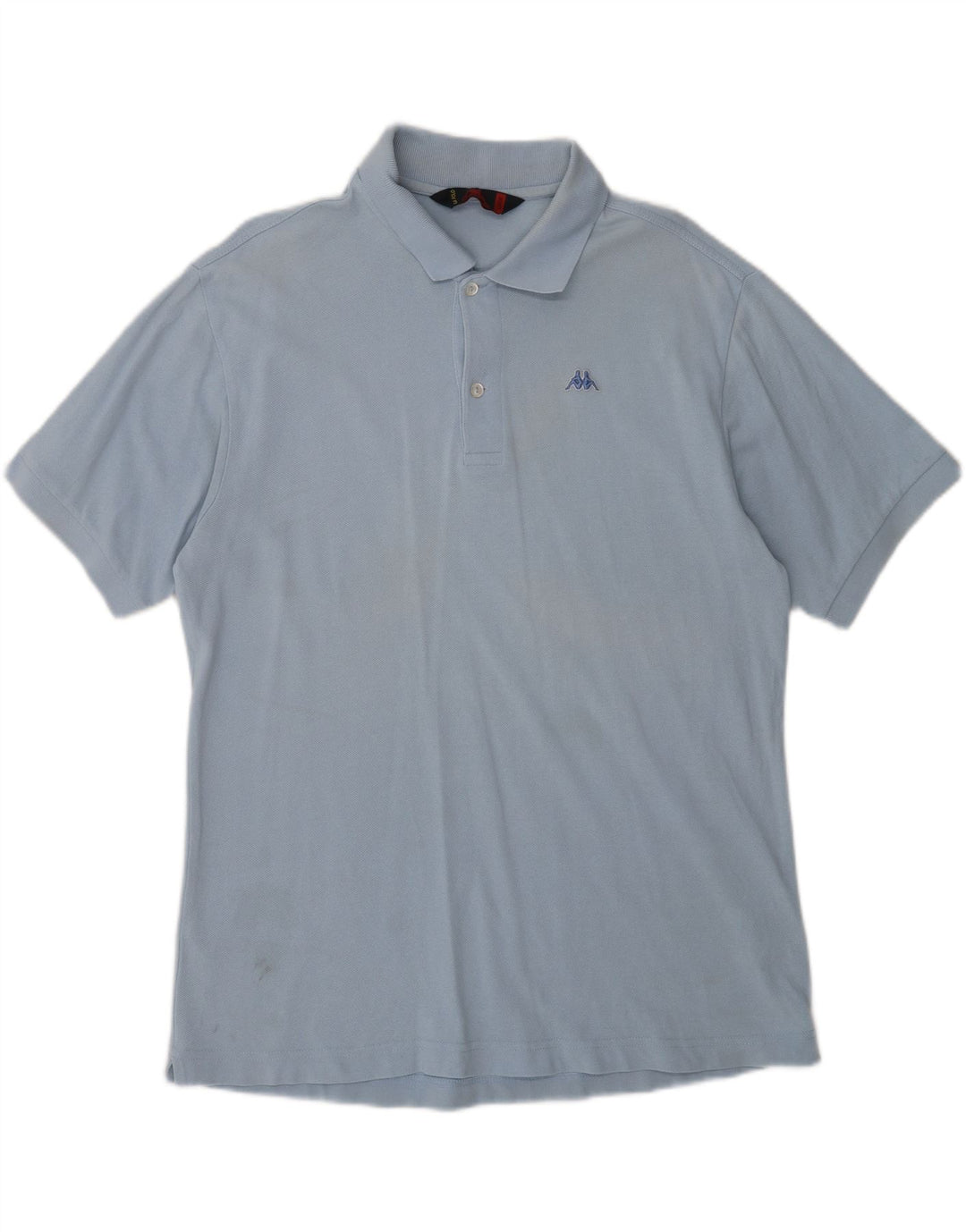 KAPPA Mens Polo Shirt Large Blue Cotton Vintage Kappa and Second-Hand Kappa from Messina Hembry 