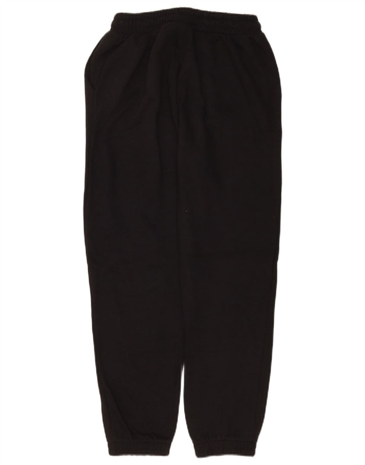 Zara Womens Tracksuit Trousers Joggers UK 12 Medium Black Polyester