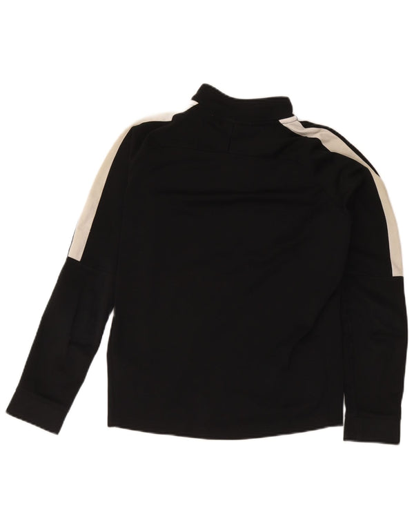 Nike Garçons Dri Fit Survêtement Top Veste 12-13 ans Large Noir Colorblock