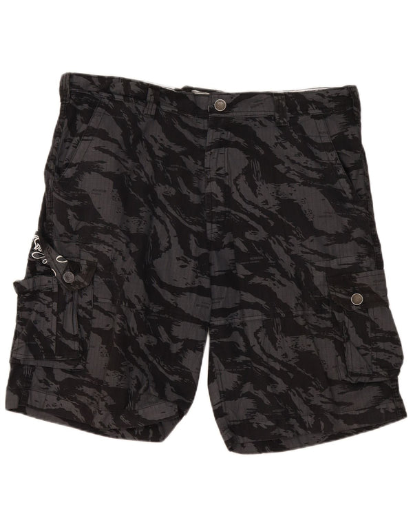 Billabong Short Cargo Graphique W40 XL Homme Gris Camouflage