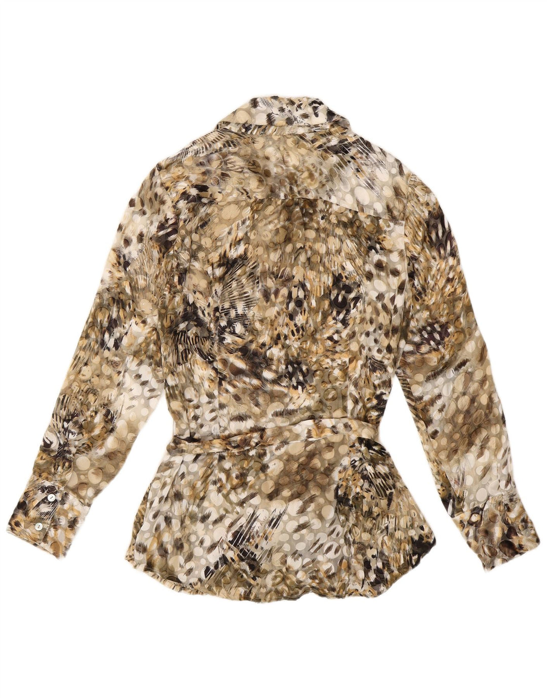 PASSPORTS Womens Shirt Blouse EU 38 Medium Multicoloured Animal Print