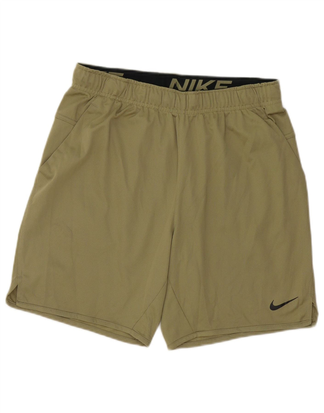 Nike Mens Dri Fit Sport Shorts Small Green Polyester