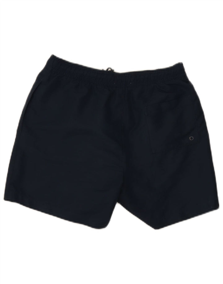 Calvin Klein Mens Graphic Swimming Shorts Small  Navy Blue