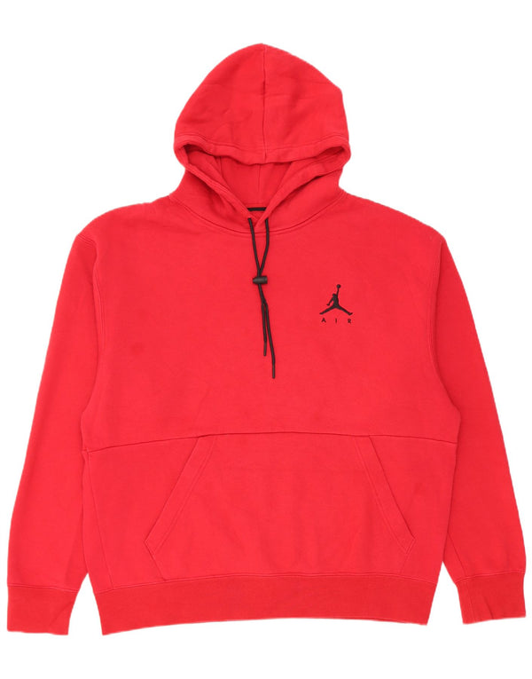 Jumper Jordan pentru bărbați, cu captură standard, XL, bumbac roșu