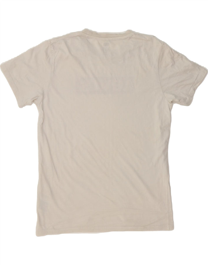 LEVI'S Mens Graphic T-Shirt Top Small White Cotton Vintage Levi's and Second-Hand Levi's from Messina Hembry 