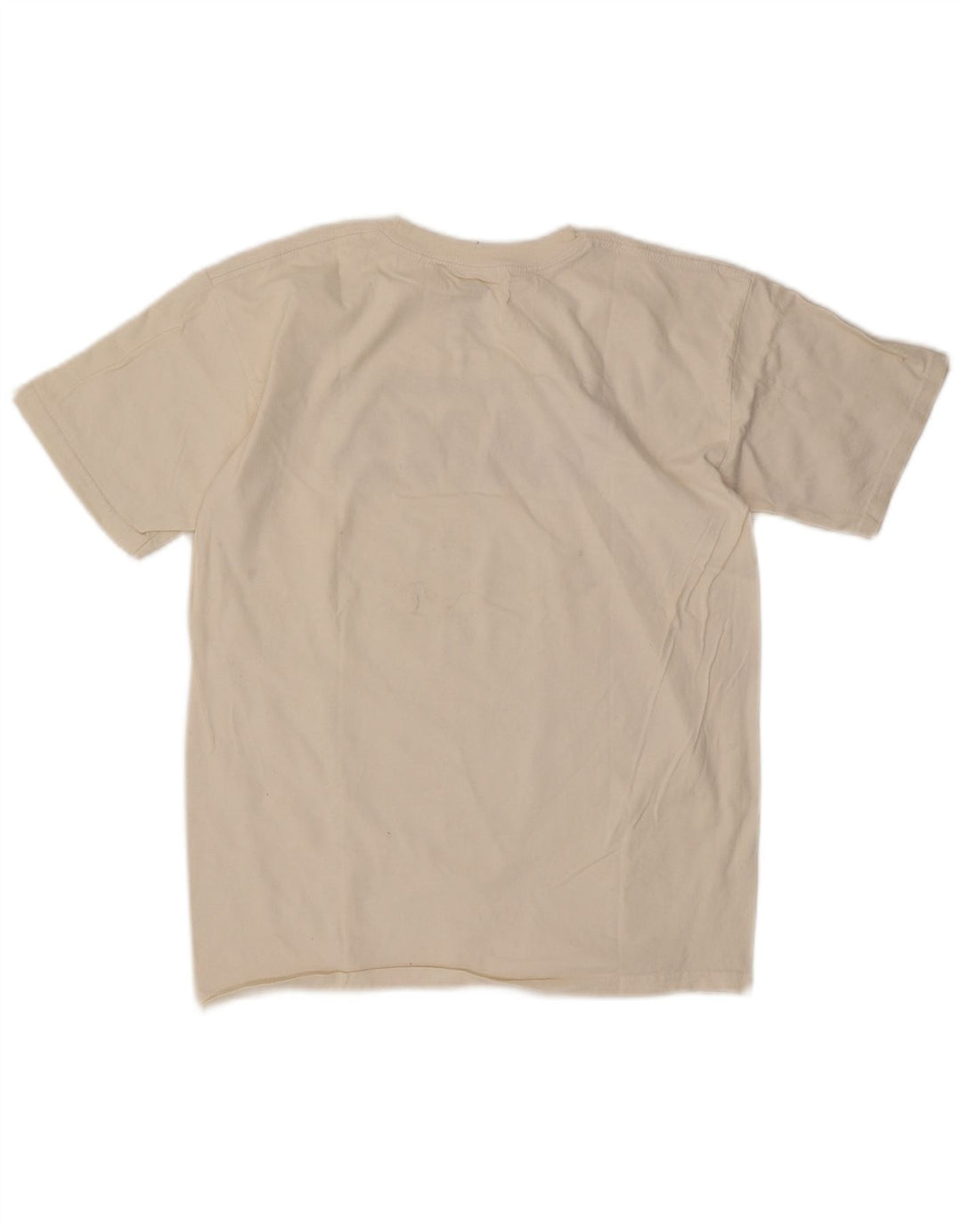 Vans Mens Graphic T-Shirt Top Medium White Cotton