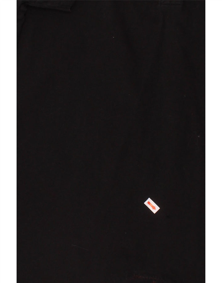 PUMA Womens Polo Shirt UK 14 Medium Black Cotton Vintage Puma and Second-Hand Puma from Messina Hembry 