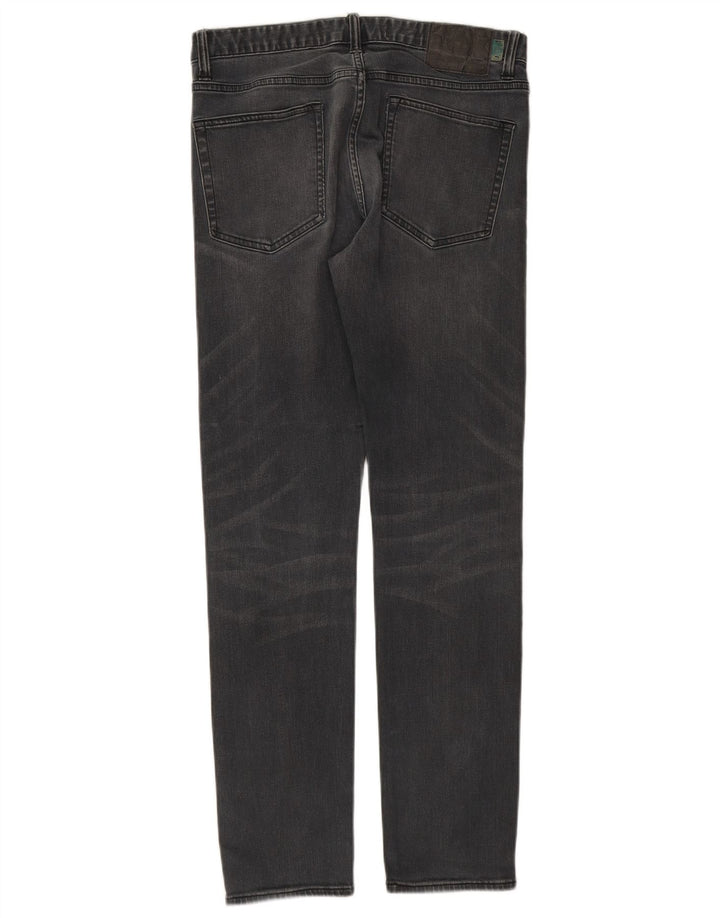 Jeans slim da uomo SUPERDRY W32 L32 cotone grigio