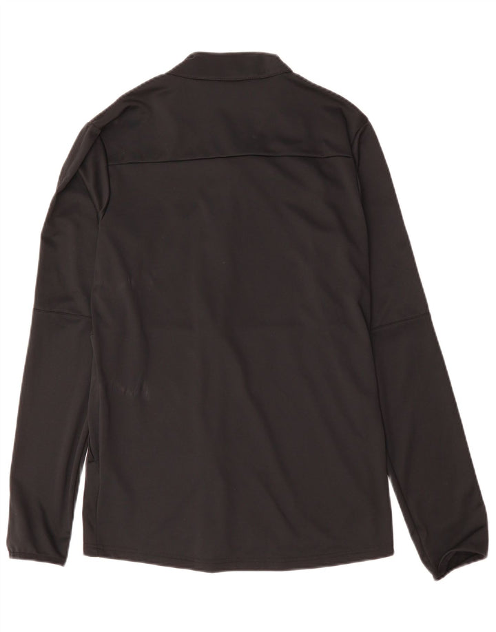 Nike Mens Dri Fit Tracksuit Top Jacket Small Black Polyester