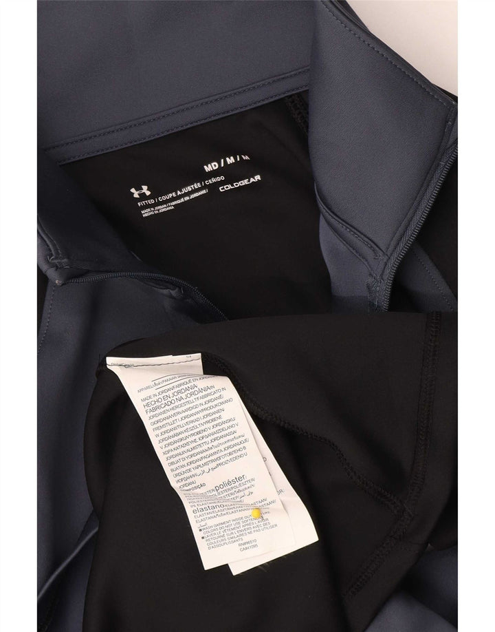Under Armour Haut de survêtement graphique pour femme UK 12 Noir moyen