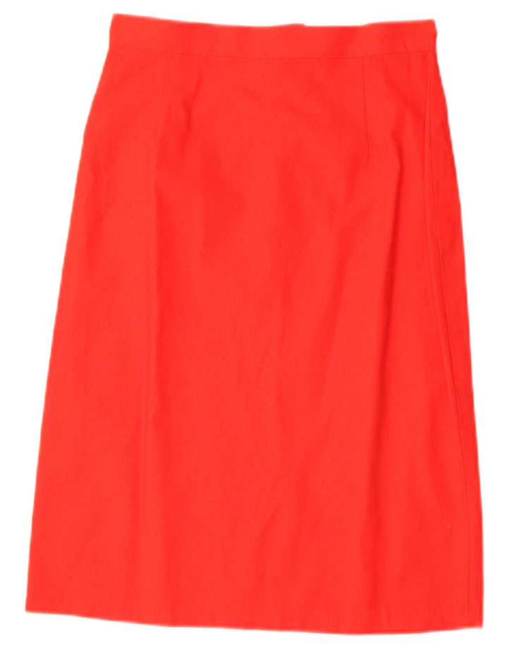 Vintage Womens 2 Piece Skirt Set IT 42 Medium W28 Red