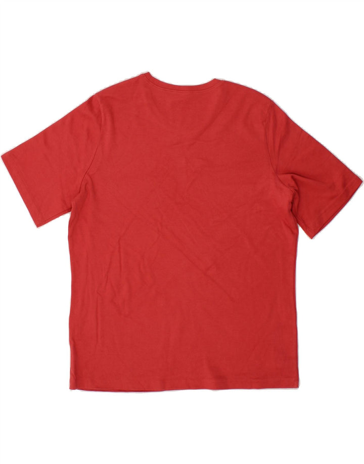 L.L.BEAN Womens T-Shirt Top UK 16 Large Red Vintage L.L.Bean and Second-Hand L.L.Bean from Messina Hembry 