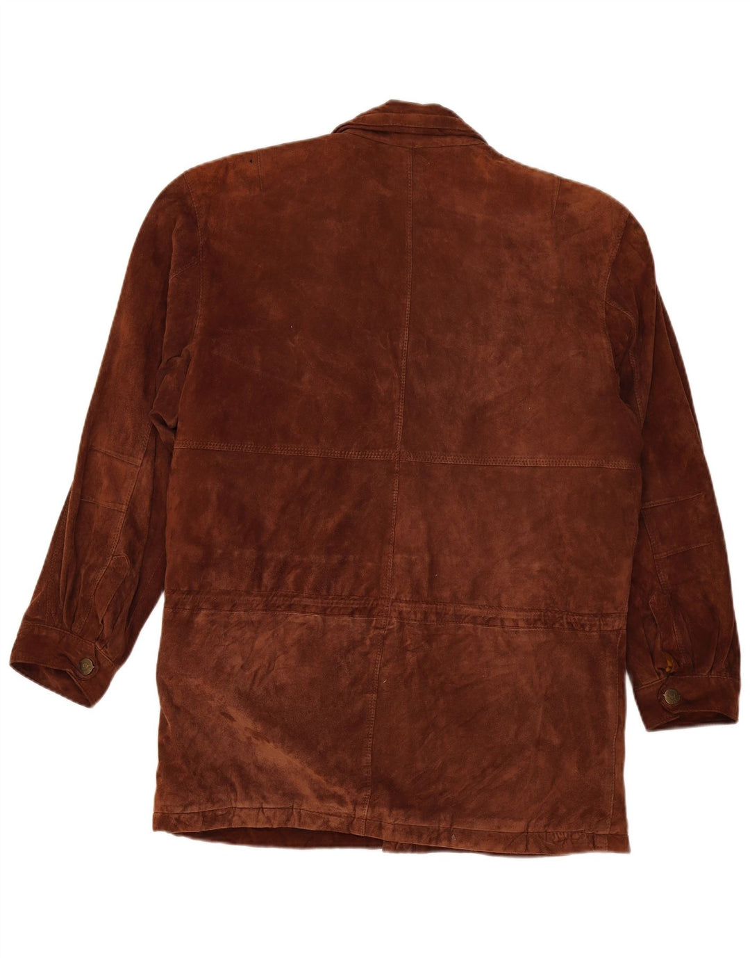 Vintage Mens Suede Jacket UK 42 XL Brown