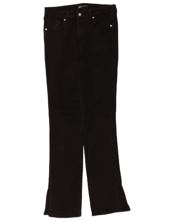 Zara Womens Bootcut Jeans EU 42 Large W32 L33 Black