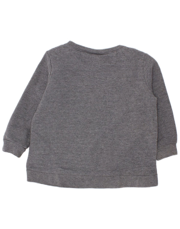 Nike Sweat-shirt graphique pour bébé fille 12-18 mois Gris Coton