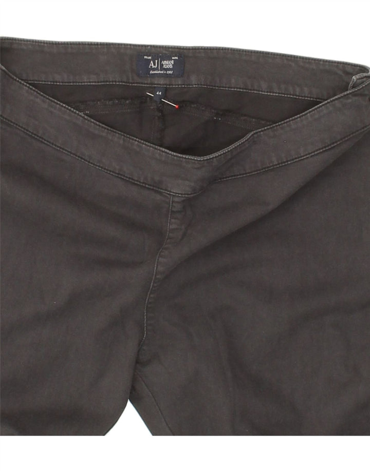 ARMANI Womens Skinny Trousers IT 44 Medium W32 L29 Grey Vintage Armani and Second-Hand Armani from Messina Hembry 