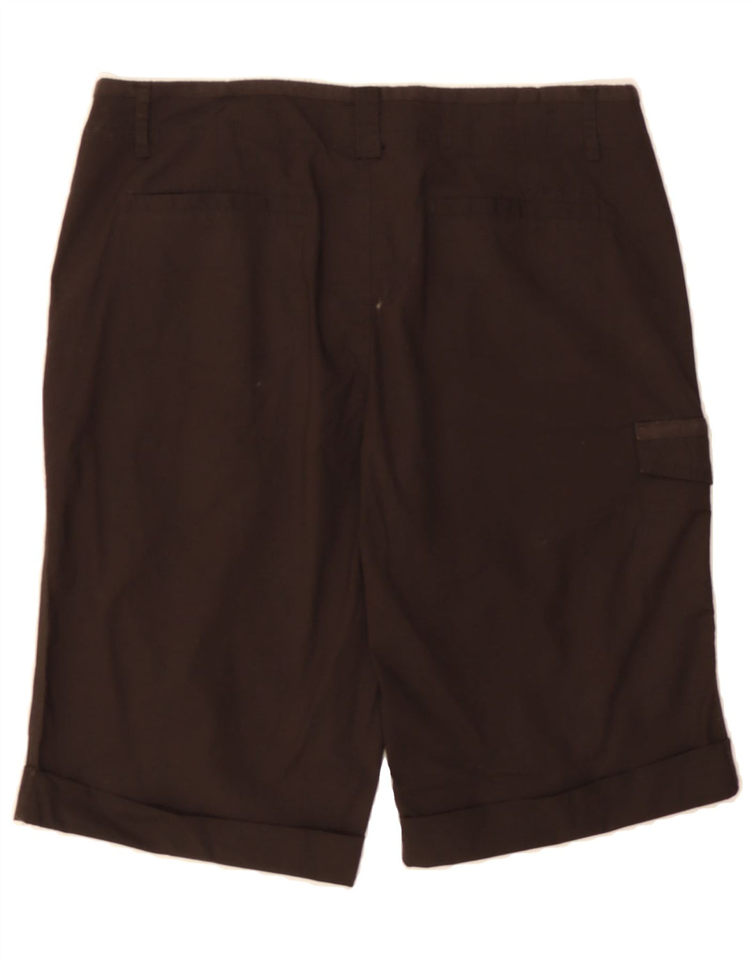 DKNY Womens Cargo Shorts US 10 Large W36  Black Cotton Vintage Dkny and Second-Hand Dkny from Messina Hembry 
