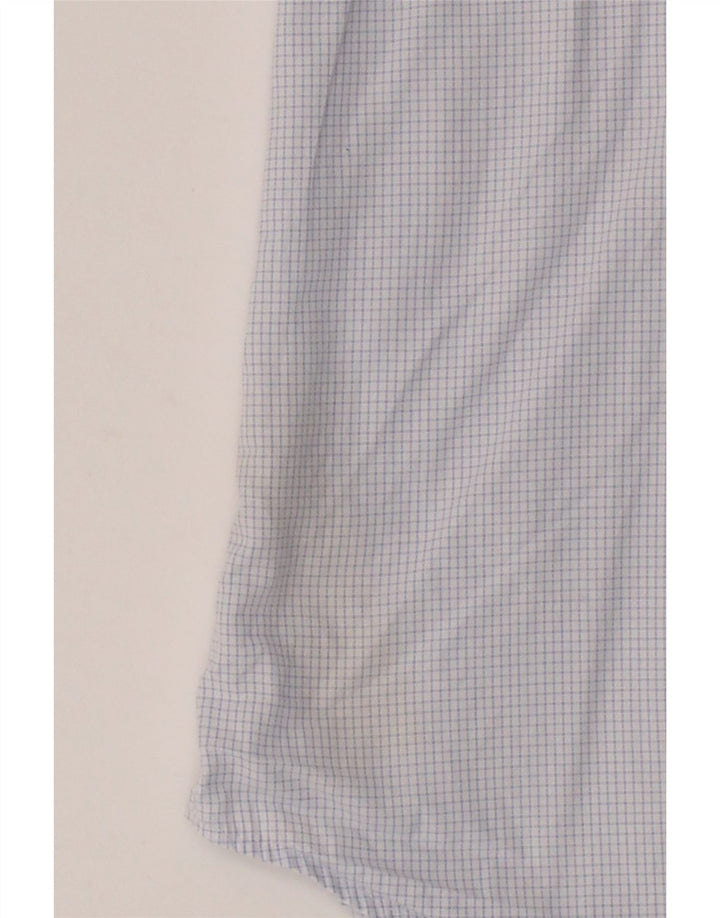MASSIMO DUTTI Mens Shirt Size 43 17 XL Blue Check Cotton Vintage Massimo Dutti and Second-Hand Massimo Dutti from Messina Hembry 