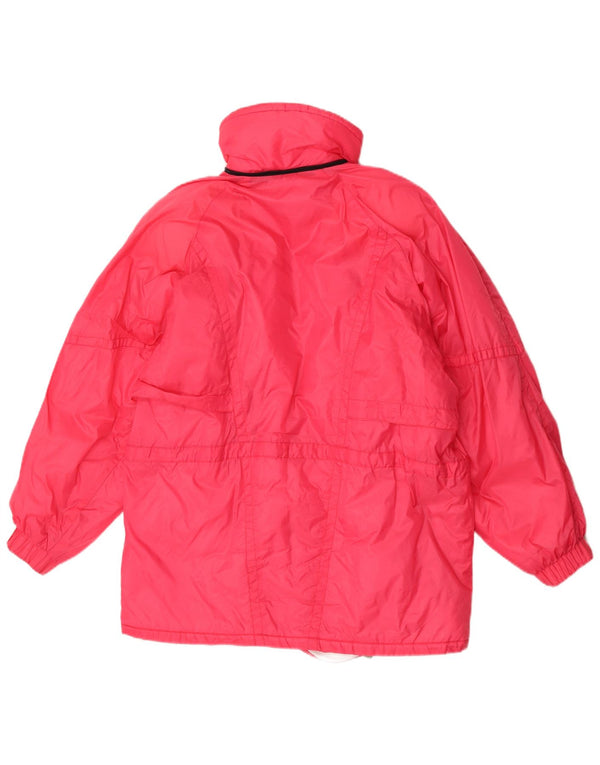 Veste coupe-vent femme vintage UK 10 Petit Polyamide Rose