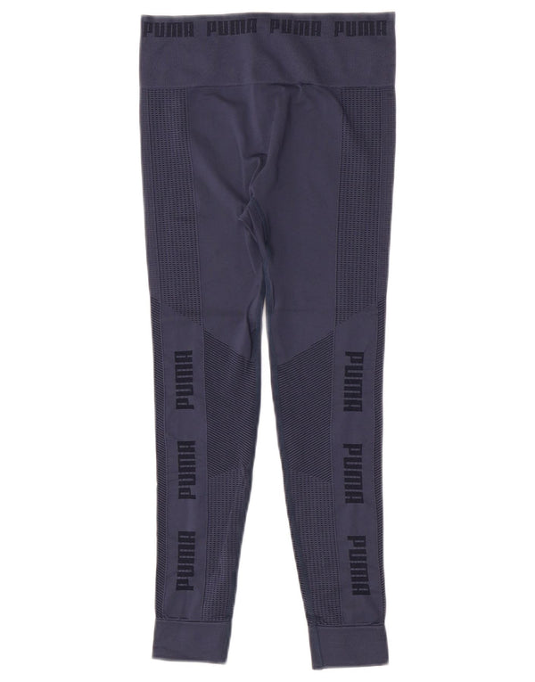 Leggings crop pentru femei Puma UK 8 Small Bleumarin