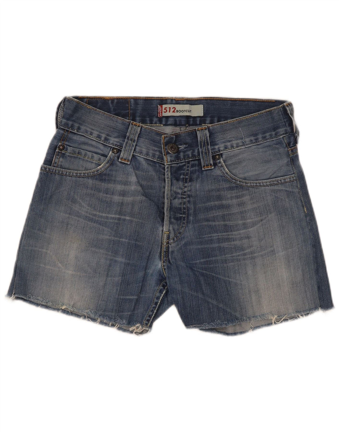 Męskie spodenki jeansowe Levi's 512 W30 średni niebieski