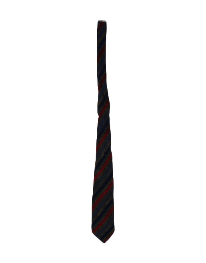 MISSONI Mens Cravatte Tie One Size Multicoloured Striped Silk Vintage Missoni and Second-Hand Missoni from Messina Hembry 