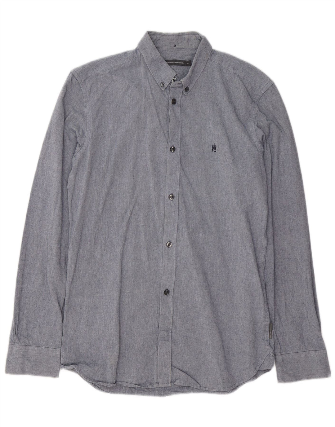 FRENCH CONNECTION Mens Shirt Small Blue Cotton