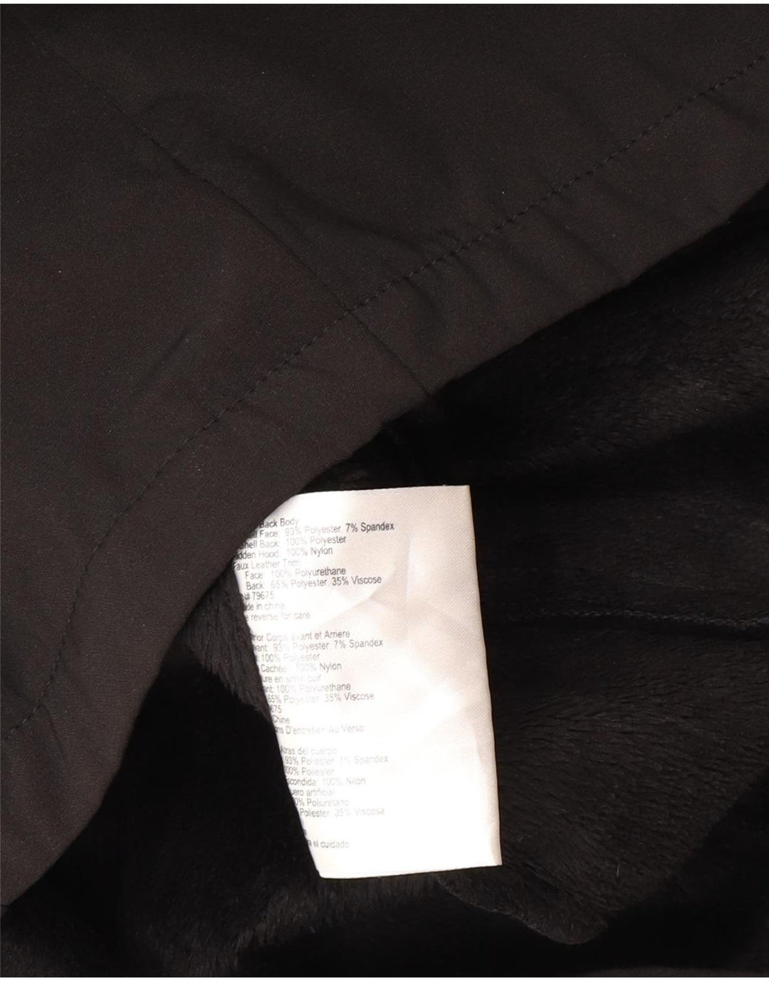 Michael Kors Veste militaire pour femme UK 10 Small Noir Polyester