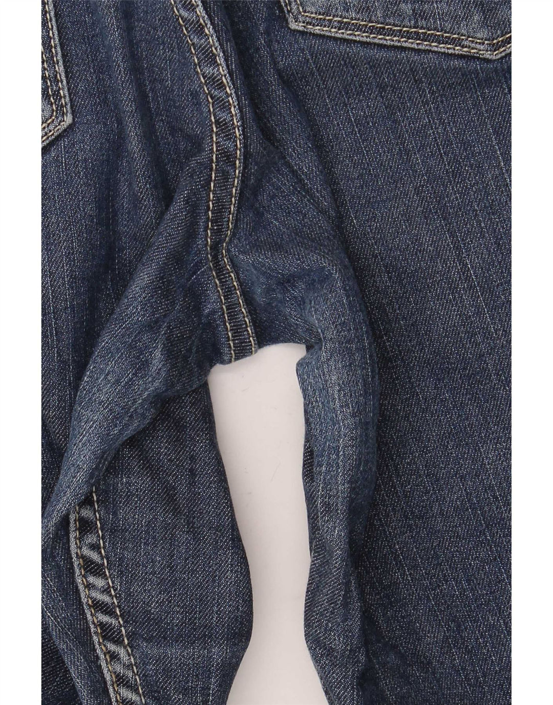 Mustang Jeans Bootcut Mujer W32 L32 Algodón Azul Marino