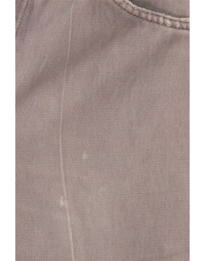 Levi's Womens Straight Jeans W32 L28 Grey Cotton