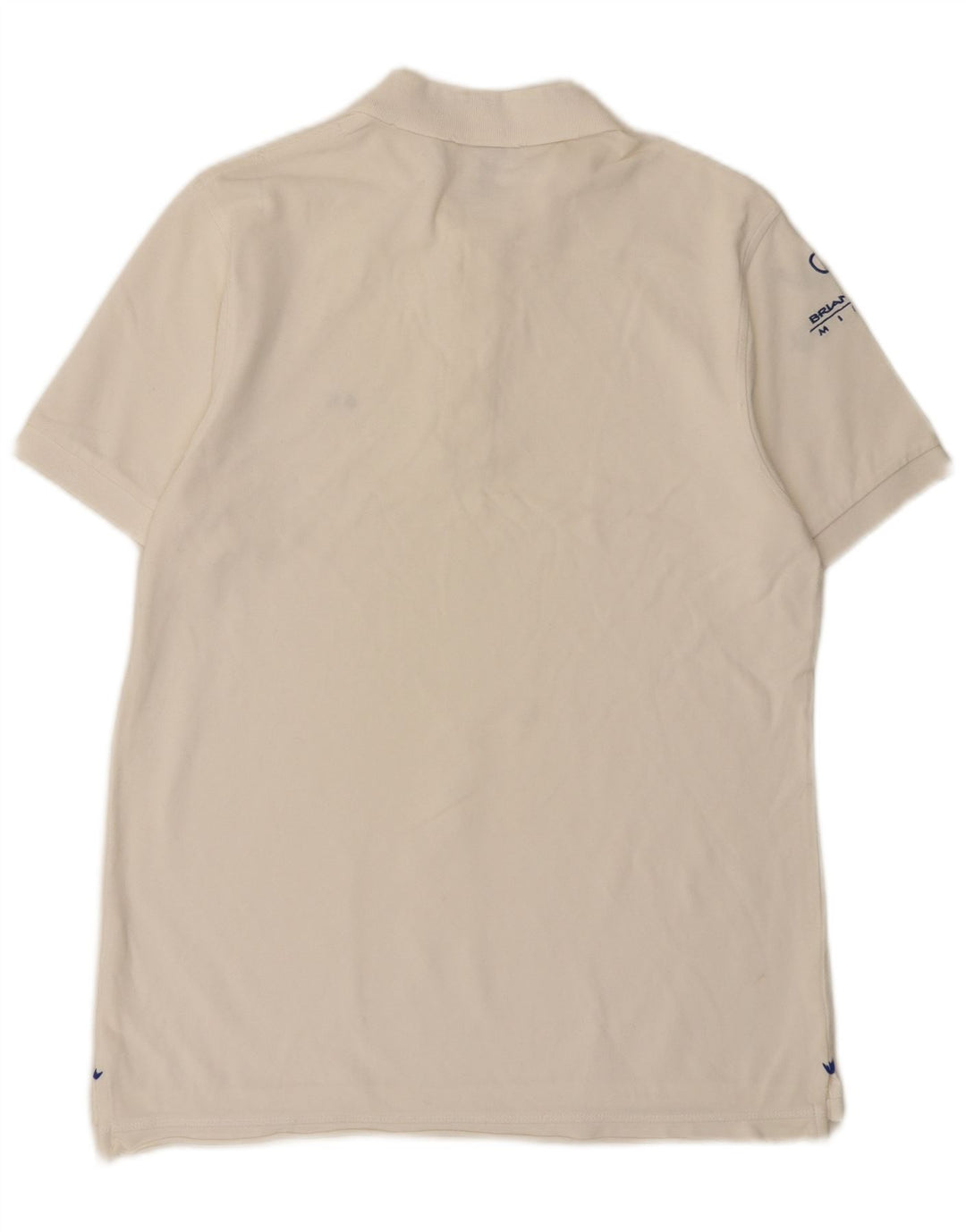 Sun68 Mens Graphic Polo Shirt Medium White