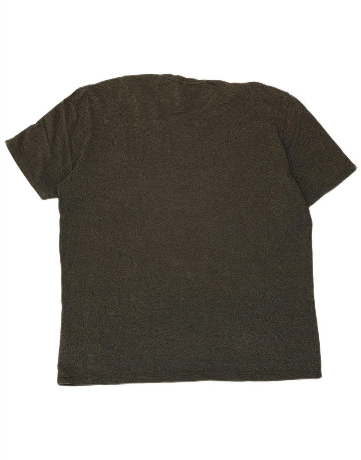 COS - Camiseta para hombre, talla grande, color verde