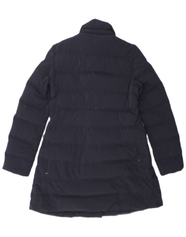 Cappotto imbottito doppiopetto da donna Aspesi UK 10 Small Blu Navy in poliammide