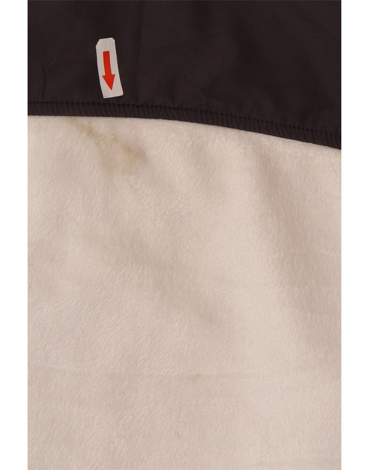 Fila Dame Fleecejakke UK 16 Large White Colourblock Polyester