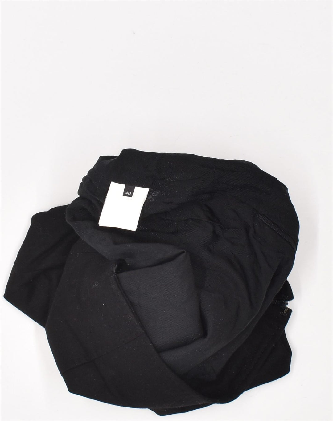VINTAGE Womens Pencil Skirt IT 40 Small W28  Black New Wool | Vintage | Thrift | Second-Hand | Used Clothing | Messina Hembry 