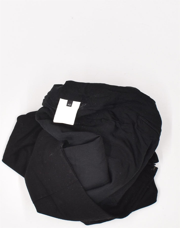 VINTAGE Womens Pencil Skirt IT 40 Small W28  Black New Wool | Vintage | Thrift | Second-Hand | Used Clothing | Messina Hembry 