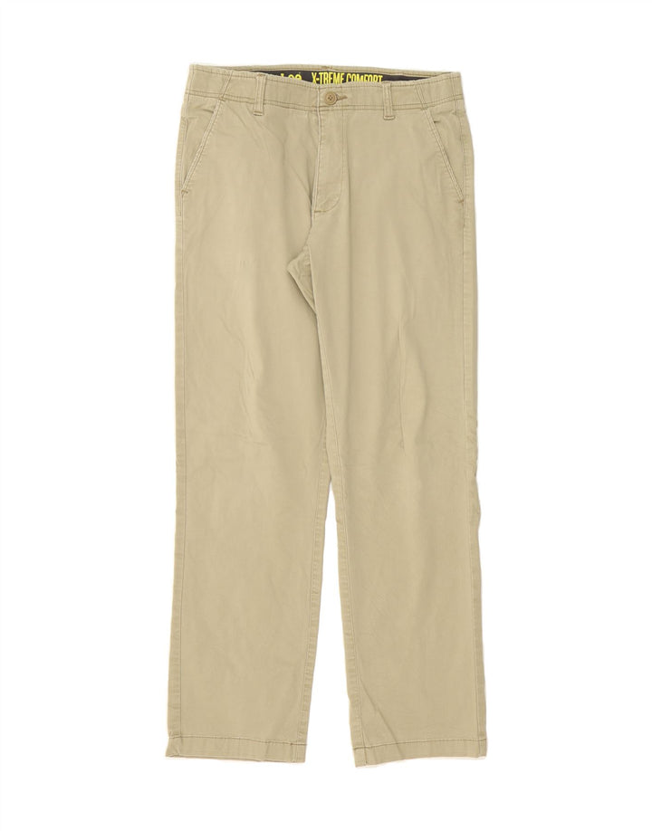 LEE Mens Straight Chino Trousers W32 L32 Beige Cotton Vintage Lee and Second-Hand Lee from Messina Hembry 