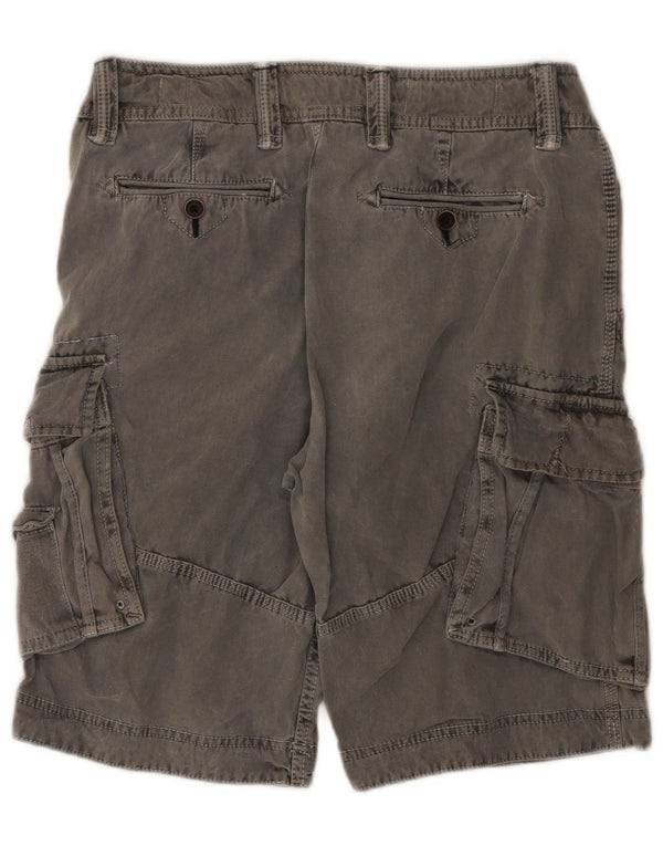 White Stuff Herre Cargo Shorts W32 Medium Grey Bomuld