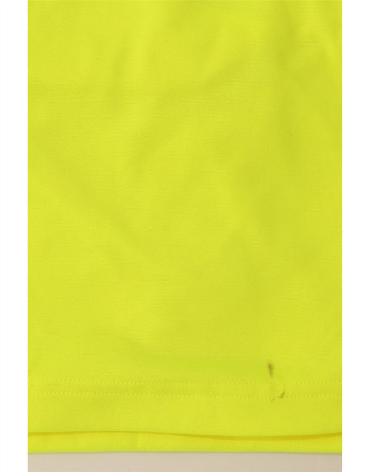 PUMA Mens BVB Dortmund Zip Neck Pullover Tracksuit Top Small Yellow
