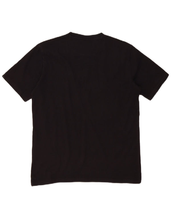 Camiseta masculina gráfica Champion Top médio preto