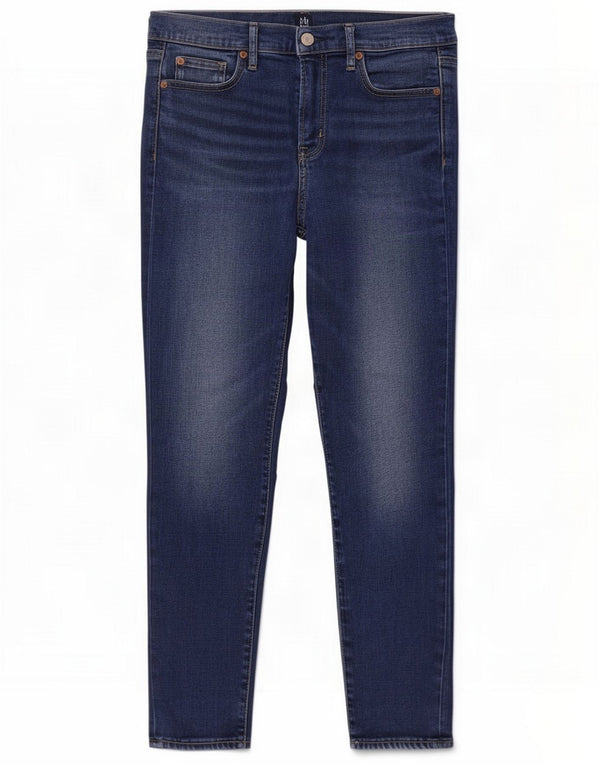 Gap Damen Skinny Jeans US 10 Large W30 L27 Marineblau Lyocell