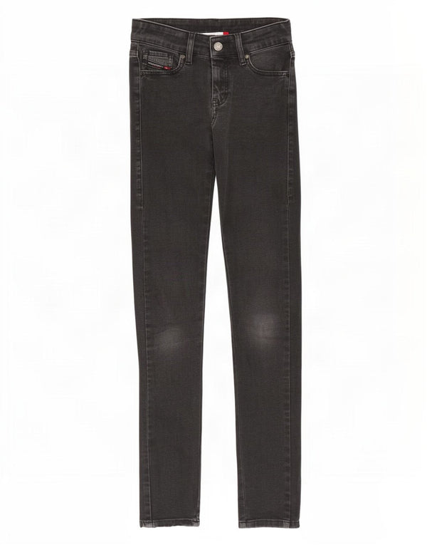 Diesel Damen Skinny Jeans W25 L30 Grau