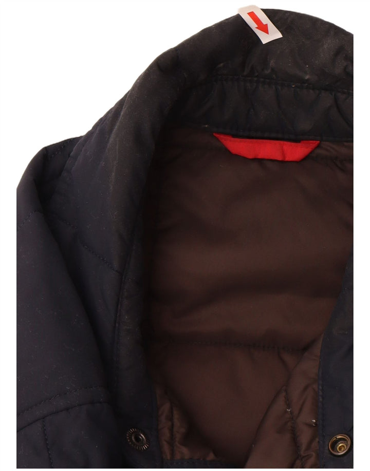 Fay Herre polstret jakke UK 36 Small Navy Blue