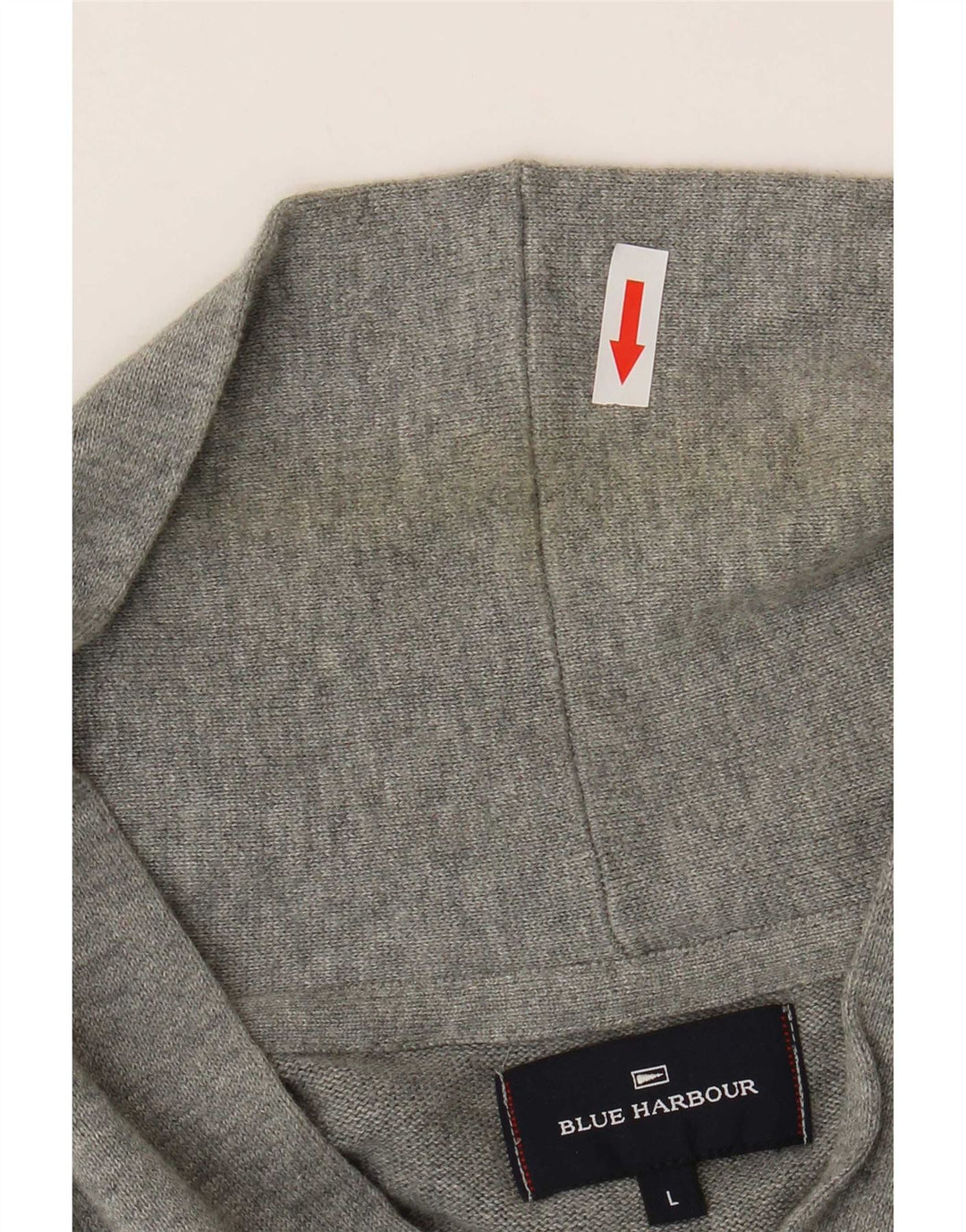 Maglione cardigan da uomo Marks & Spencer grande cotone grigio