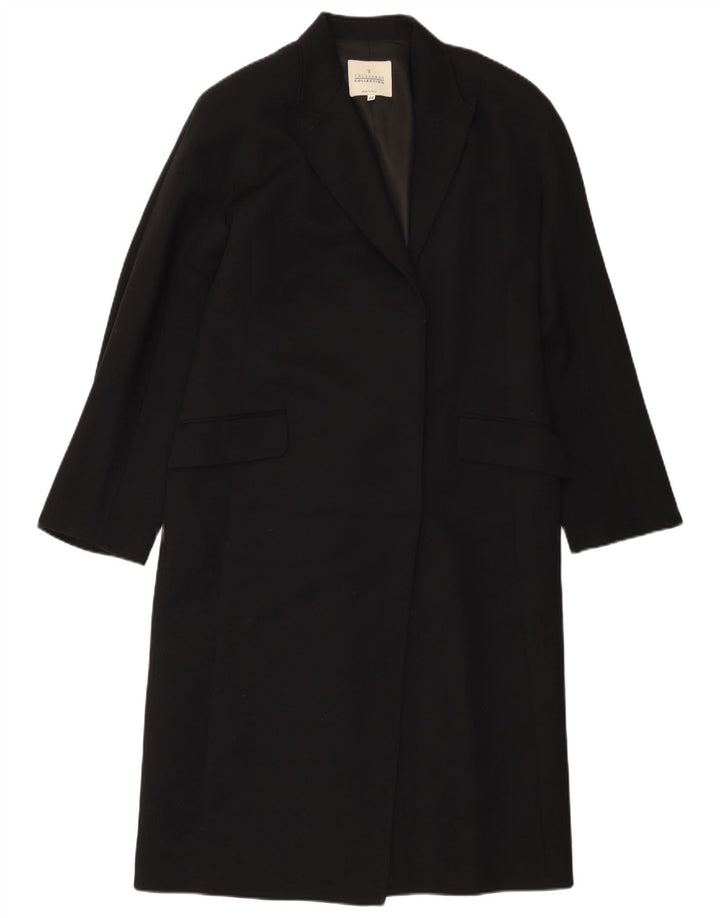 Płaszcz damski Trussardi IT 46, duży, czarny, wełniany